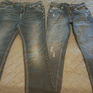 Girls  Justice Jeans Size 10